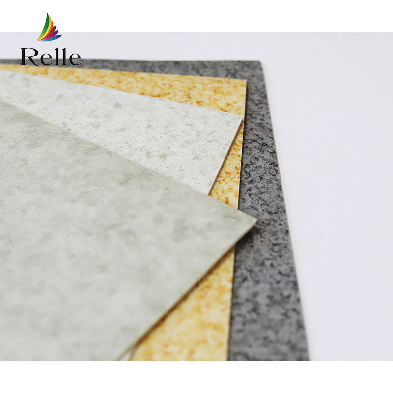 Lớp lót vinyl trong nhà màu xám PVC Glue Down Lớp lót vinyl