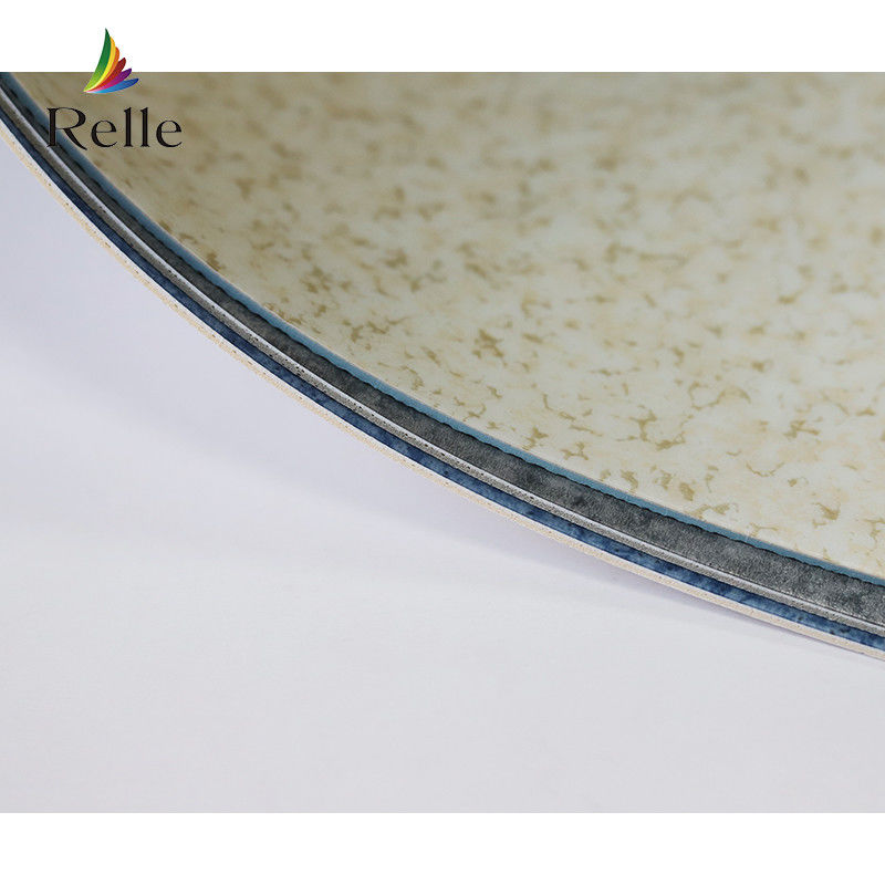 Lớp lót vinyl trong nhà màu xám PVC Glue Down Lớp lót vinyl