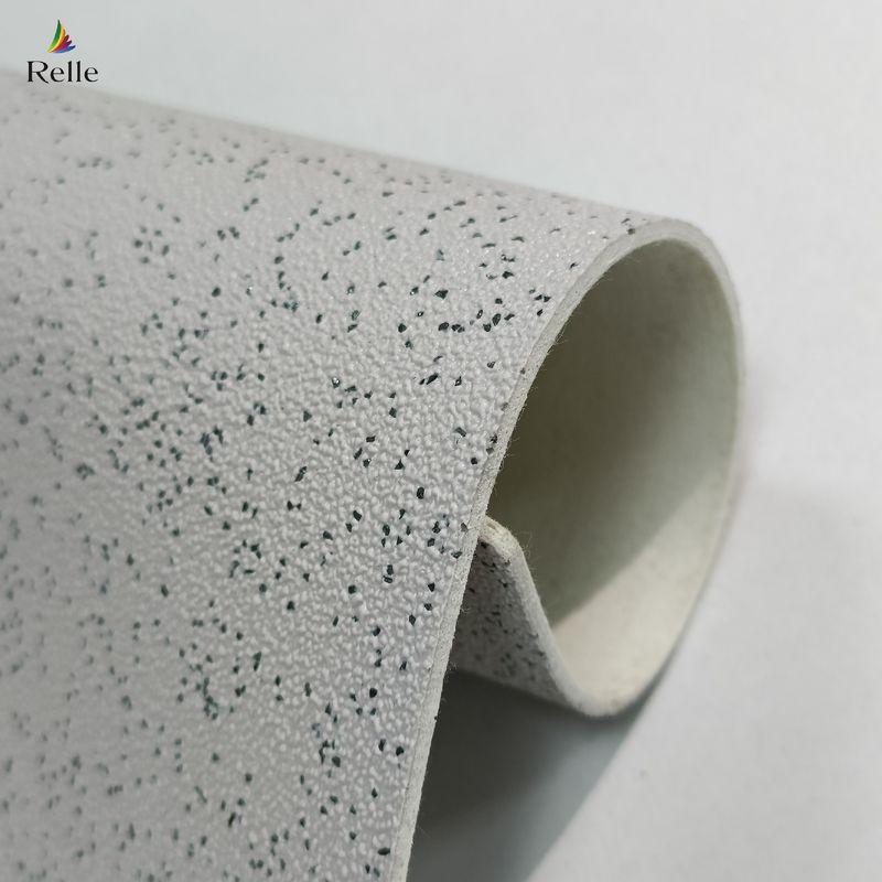 Glue xuống xe buýt sàn vinyl sàn an toàn thương mại với đồng nhất cảm thấy trở lại