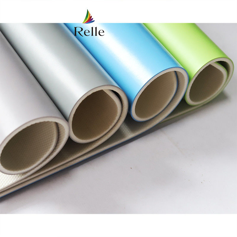 Chống mài mòn tuyệt vời 5mm Foam Backing Relle Color PVC Flooring Roll cho khiêu vũ