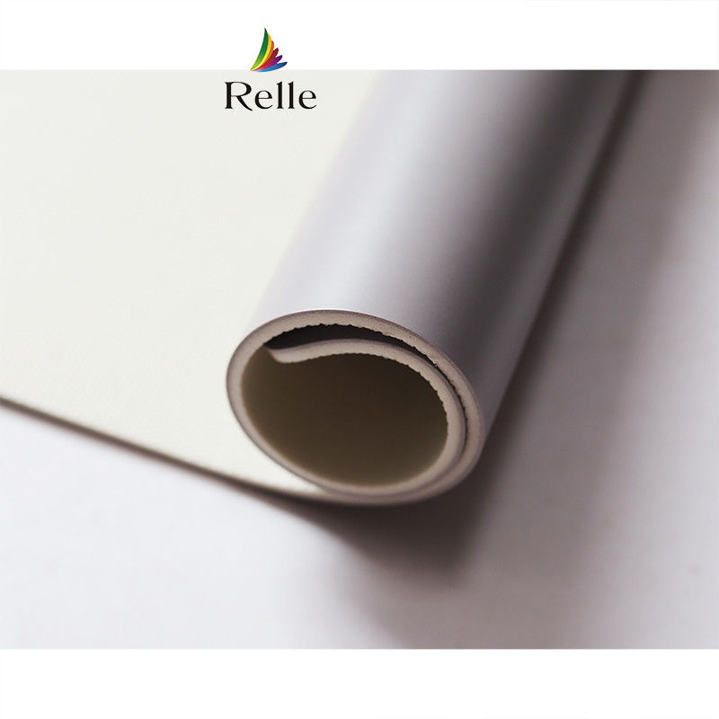 Relle White Gloss Seamless PVC Vinyl Flooring Roll cho Dance Studio PVC được chứng nhận SGS