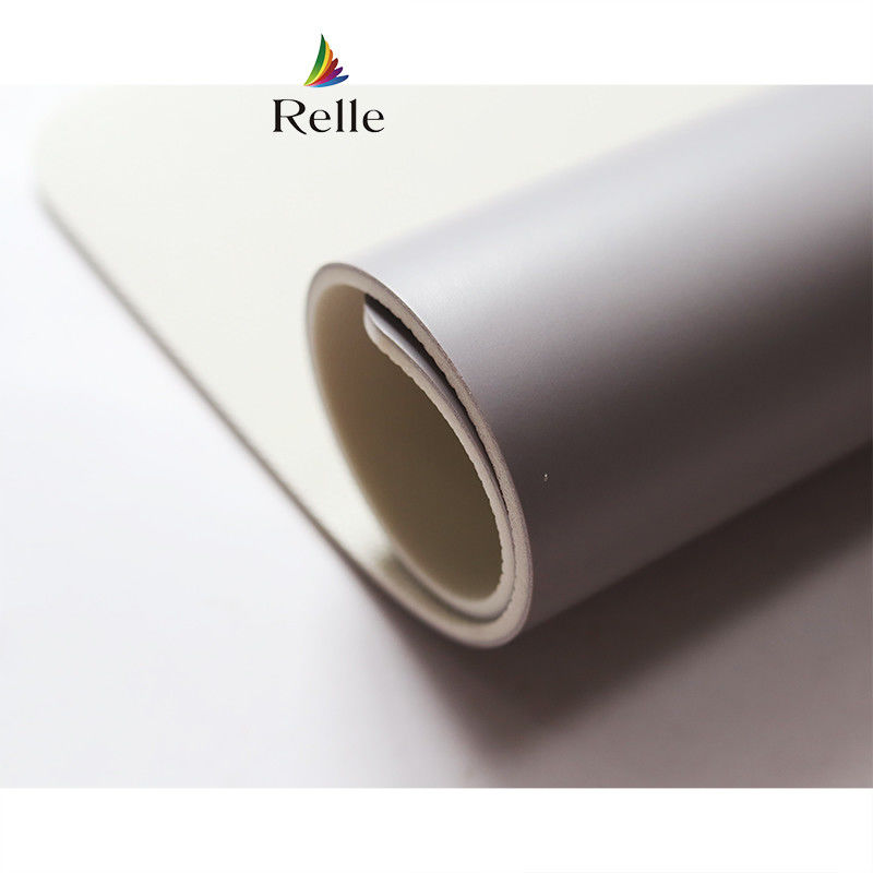Relle White Gloss Seamless PVC Vinyl Flooring Roll cho Dance Studio PVC được chứng nhận SGS