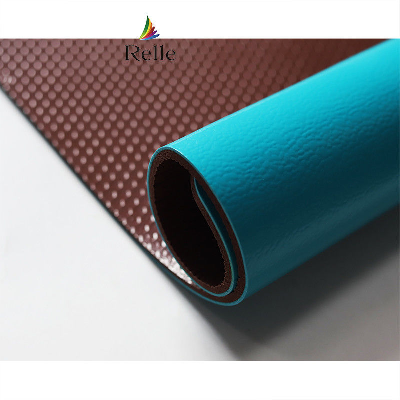 Chăn sàn sân bóng lông tổng hợp xanh trong nhà với PVC và đá vôi của Relle