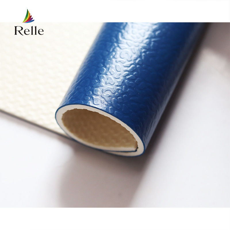 Relle PVC vinyl thể thao sân bóng chày sàn đào tạo với lớp phủ UV và đá vôi