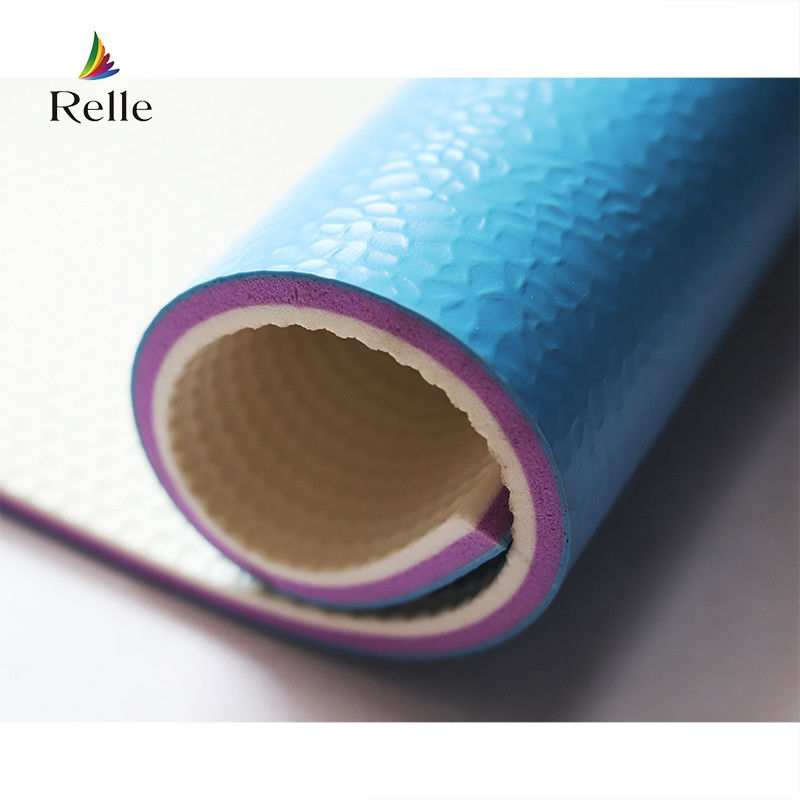 Relle PVC vinyl thể thao sân bóng chày sàn đào tạo với lớp phủ UV và đá vôi