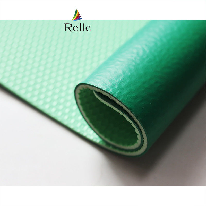 Relle PVC vinyl thể thao sân bóng chày sàn đào tạo với lớp phủ UV và đá vôi