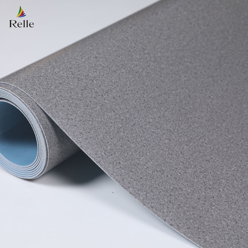 Nội thất văn phòng chống mòn PVC Vinyl sàn cuộn với và T lớp chống mòn