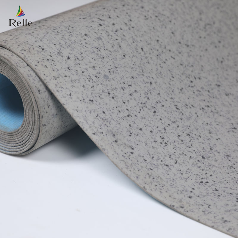 Nội thất văn phòng chống mòn PVC Vinyl sàn cuộn với và T lớp chống mòn