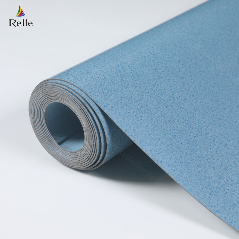 Nội thất văn phòng chống mòn PVC Vinyl sàn cuộn với và T lớp chống mòn