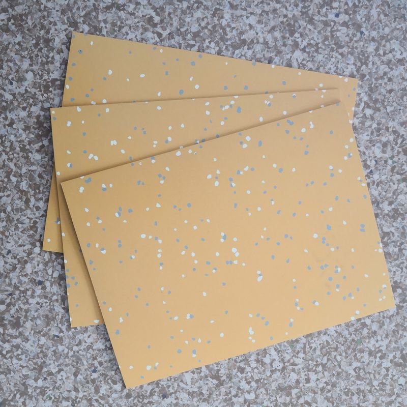 Đường cao su mật độ cao chống cháy cho trường học Sân bay Vinyl sàn cuộn