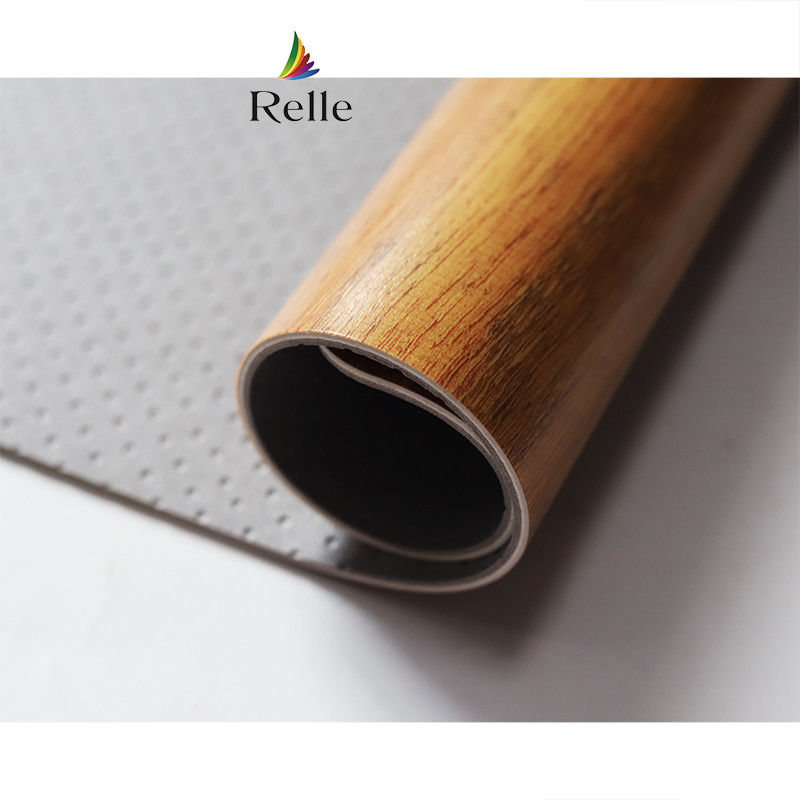 Lớp dán PVC Vinyl Roll sàn cho sân bóng rổ tăng hiệu suất và an toàn
