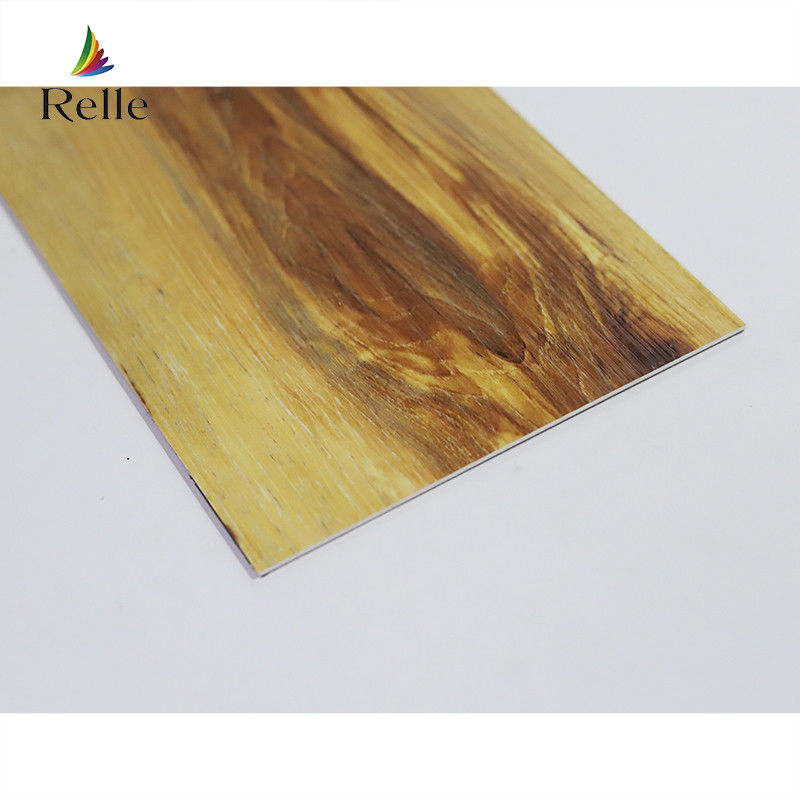 UV Lớp phủ LVT sàn sàn CE SGS sàn gỗ nhựa nhìn vinyl