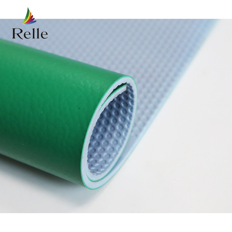 Sàn sân badminton PVC vinyl chống trượt với keo cài đặt bởi Enlio