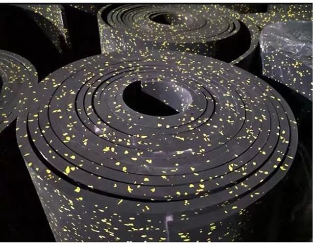 Sàn cao su chống trượt phòng tập thể dục Relle Weight Room Floor 1.5mm 3.0mm Thickness