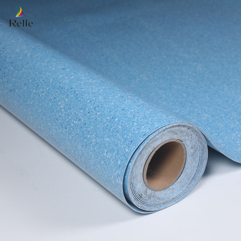 Sàn vinyl kiểu thiết kế hiện đại cho các khu vực giao thông cao trong văn phòng Bệnh viện và trường học