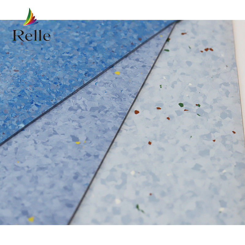 2m/2.5m chiều rộng hệ thống y tế Relle sàn vinyl cho phòng hoạt động nhà hát bệnh viện