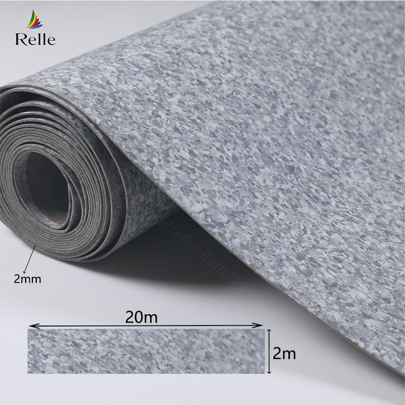 2m/2.5m chiều rộng hệ thống y tế Relle sàn vinyl cho phòng hoạt động nhà hát bệnh viện