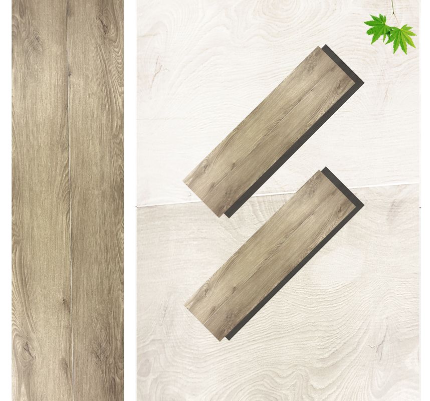 PVC sàn SPC gỗ nhìn Vinyl plank 8mm sàn lai với đá vôi đúc