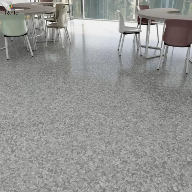 2mm dày PVC vật liệu khô trở lại nhựa Vinyl sàn cuộn cho trong nhà trong tòa nhà cao