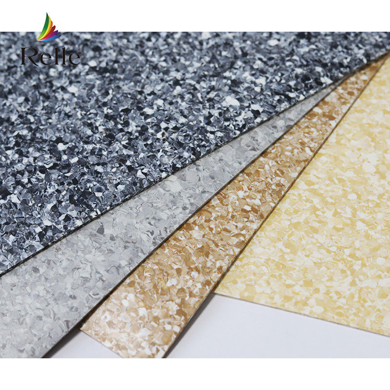 T lớp mặc chống Relle ánh sáng vinyl sàn màu xám cho trong nhà ở Malaysia mềm mại và thoải mái