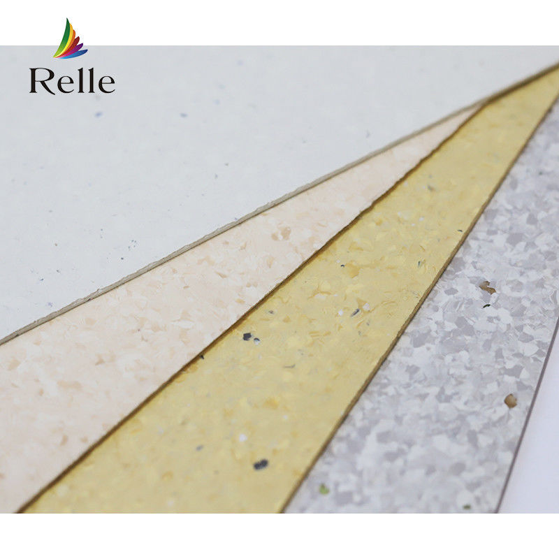 Sàn PVC Vinyl gọn gàng 2mm Resilient homogeneous directional roll cho siêu thị