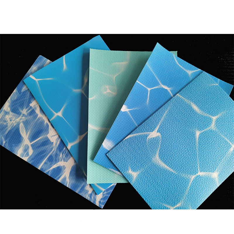 Mosaic 16x32 Pool Liner được đúc 24 ft trên mặt đất Pool Liner Width 1.5m Trade