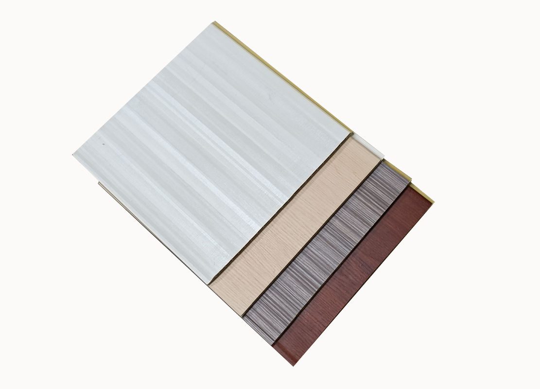 Bamboo Fiber PVC Bàn tường trang trí dày 10mm cho phòng khách