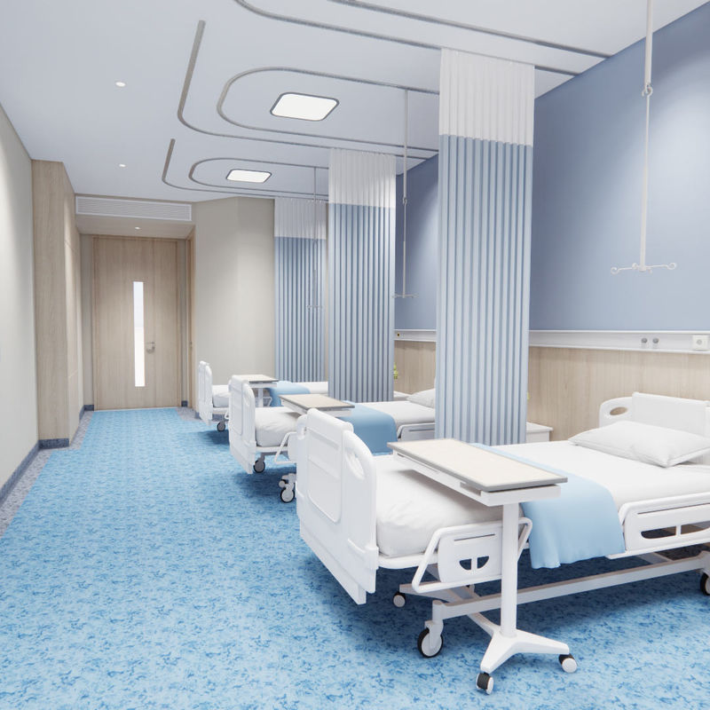 Sàn nhà không đồng nhất dễ lau chùi cho không gian bận rộn, bền, chống ố, cấu trúc đa lớp