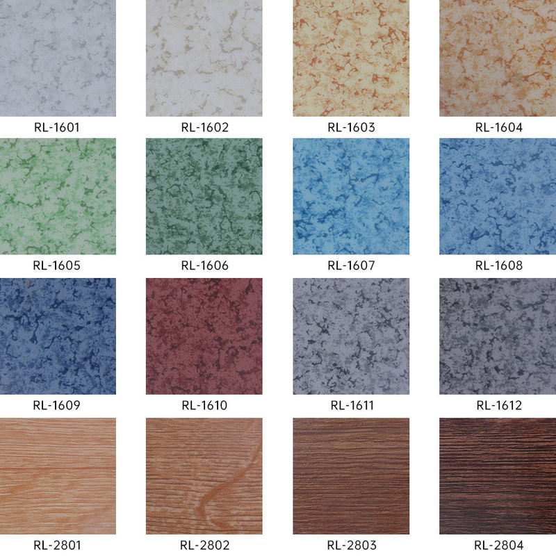 Sàn nhà không đồng nhất dễ lau chùi cho không gian bận rộn, bền, chống ố, cấu trúc đa lớp