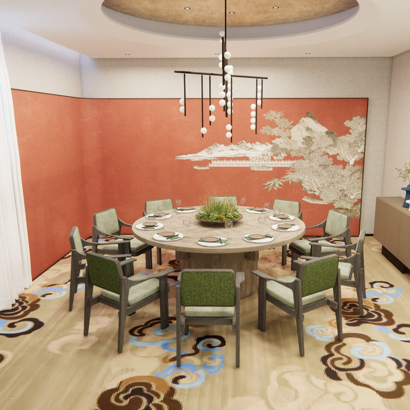 Relle thảm của âm thanh hấp thụ và giảm tiếng ồn Cải thiện an toàn và thoải mái Môi trường đẹp