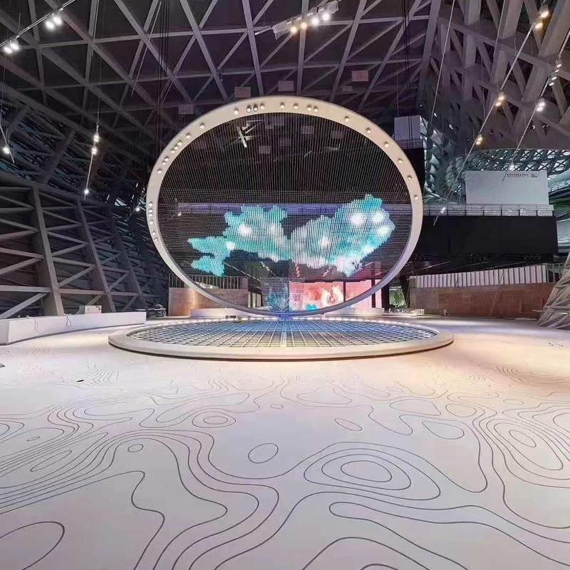 Sàn cao su chống trượt, chống mòn và chống đục cho các phòng triển lãm