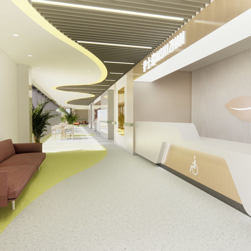 Sàn Vinyl Vệ Sinh Chống Trượt cho Viện Dưỡng Lão – Phiên bản Bền Bỉ Cấp Y Tế