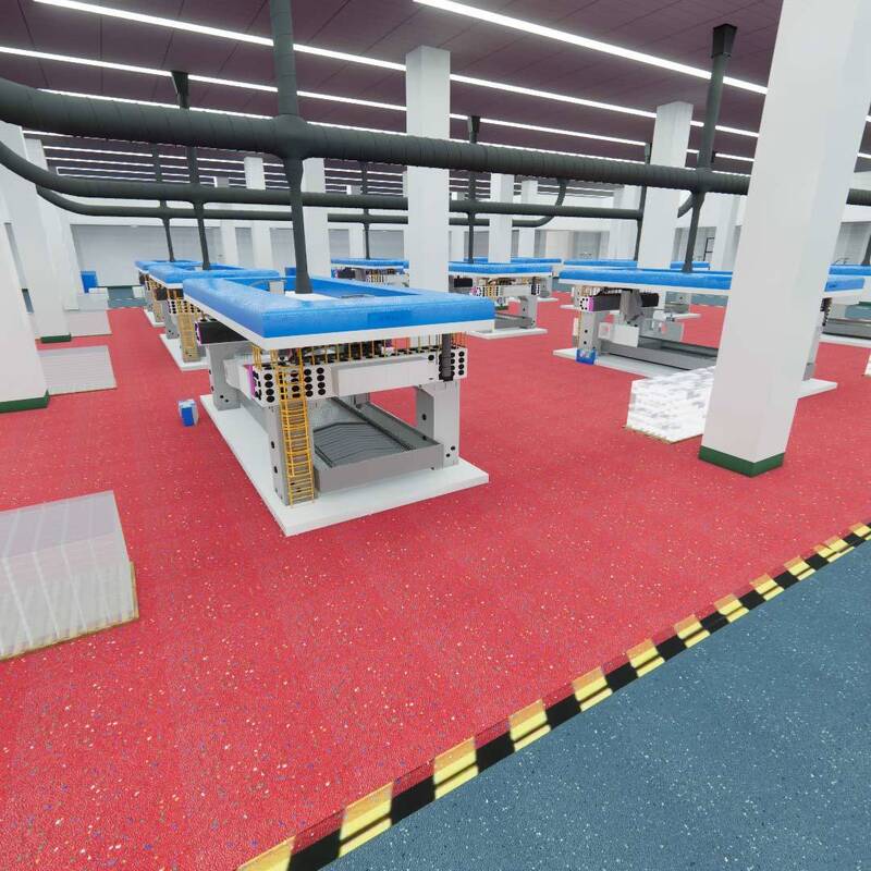 Sàn an toàn Carborundum không bụi Relle (Chống mài mòn khu vực sạch - Chống trượt - Chống cháy - Thân thiện với môi trường)