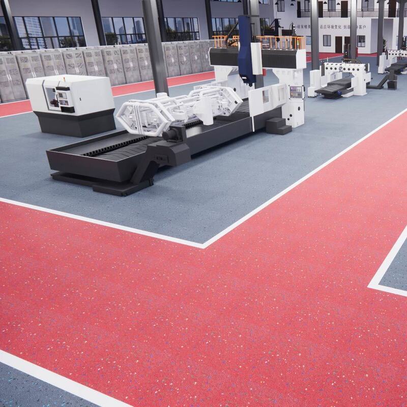 Sàn an toàn Carborundum không bụi Relle (Chống mài mòn khu vực sạch - Chống trượt - Chống cháy - Thân thiện với môi trường)