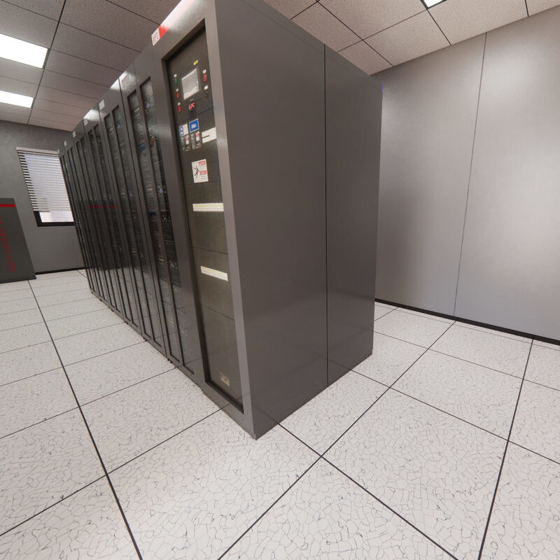 Lớp gạch chống tĩnh ESD cho nhà máy phòng thí nghiệm và phòng máy chủ