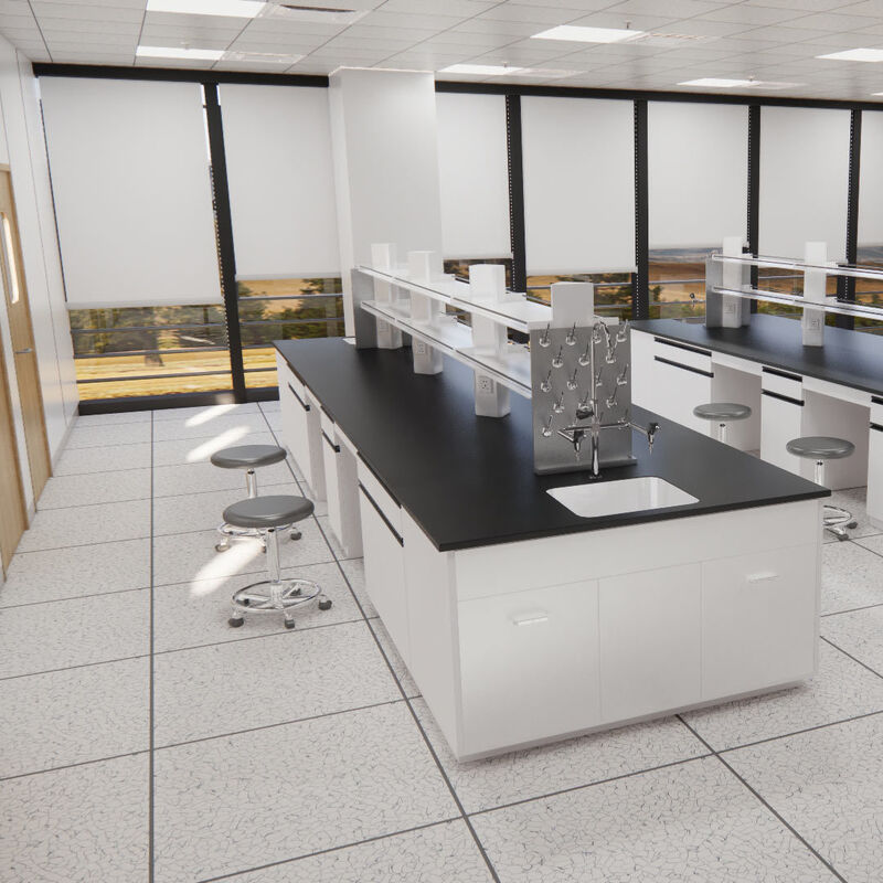 Lớp gạch chống tĩnh ESD cho nhà máy phòng thí nghiệm và phòng máy chủ