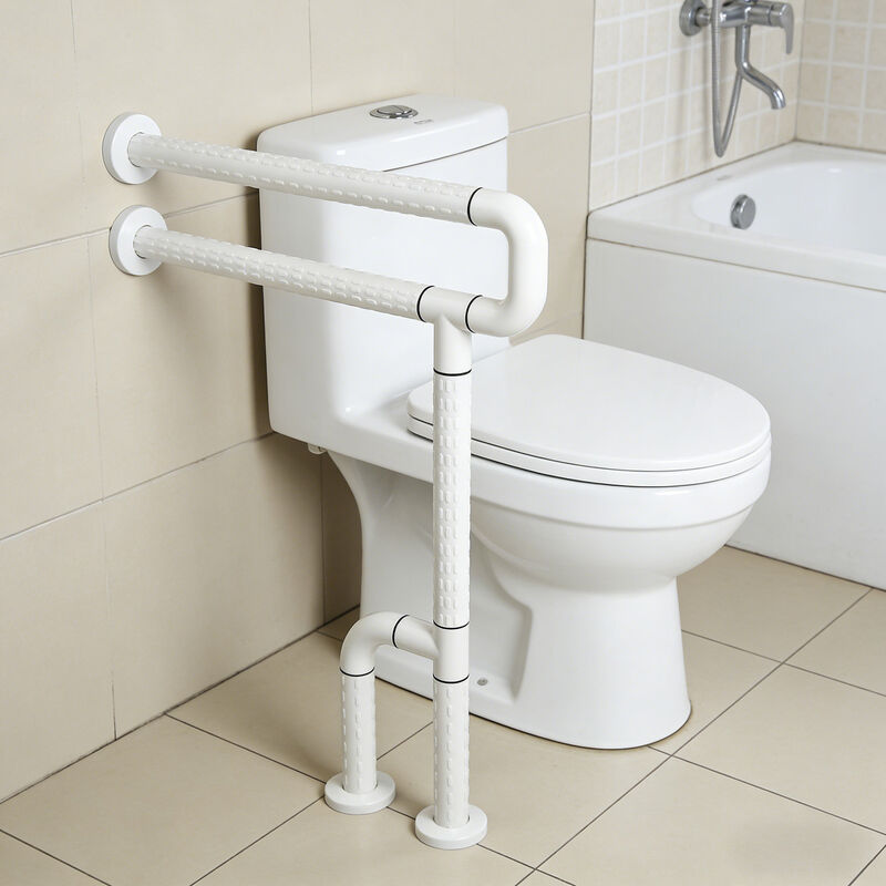 Thanh Vịn Toilet Chữ U Hai Lớp Relle RL-U1854 - Chống Va Đập, Kháng Khuẩn Dành Cho Bệnh Viện/Viện Dưỡng Lão (Có Thể Tùy Chỉnh)