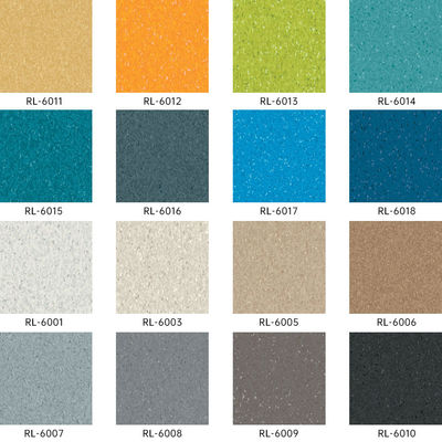 Lớp thương mại sàn đồng nhất không chứa formaldehyde chống nước cho các khu vực giao thông đông