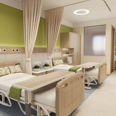 Sàn Nhà Dưỡng Lão Thương Mại với Tính Năng Kháng Khuẩn và Dễ Lau Chùi – Lumina Health/Infinity