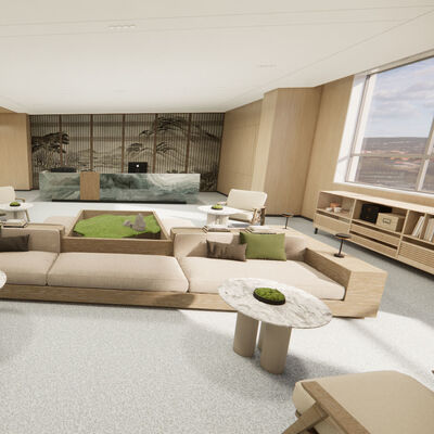 Stain-Resistant Wearproof Homogeneous Flooring for Nursing Facilities