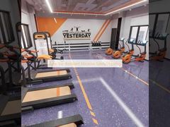 Gym Slip-Resistant Abrasive Safety Flooring